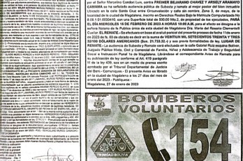 REMATE FREINAR BEJARANO